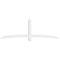 Ekena Millwork Bellingham Architectural Grade PVC Gable Bracket, 96"W x 32"H x 4"D x 4"F, 8/12 Pitch GBP096X32X0404BEL00 - alternate 4